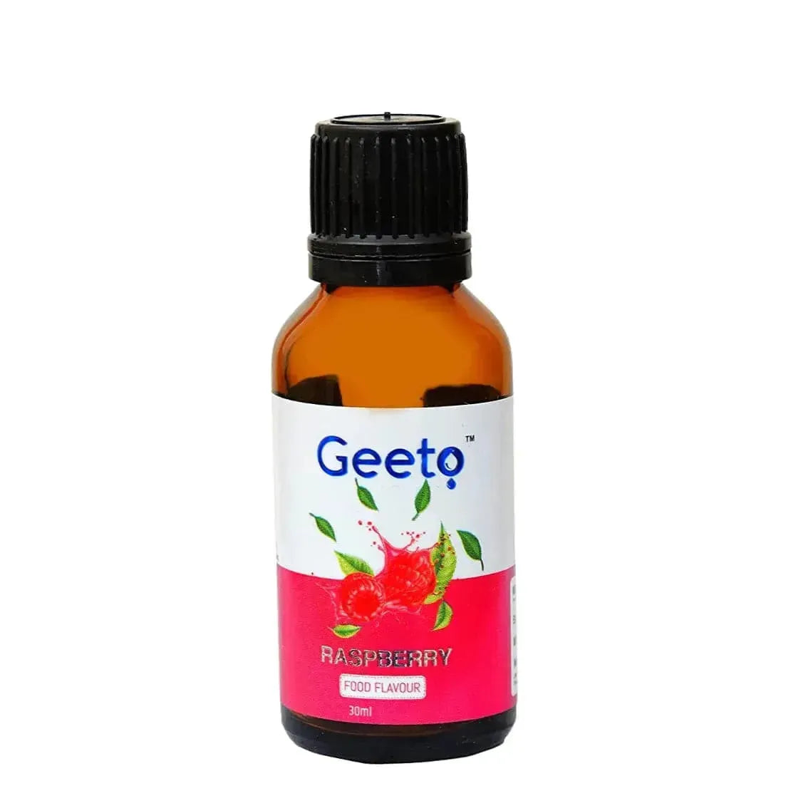 Raspberry Food Flavour Essence | 30ml | Geeto Food Flavour - thebakingtools.com
