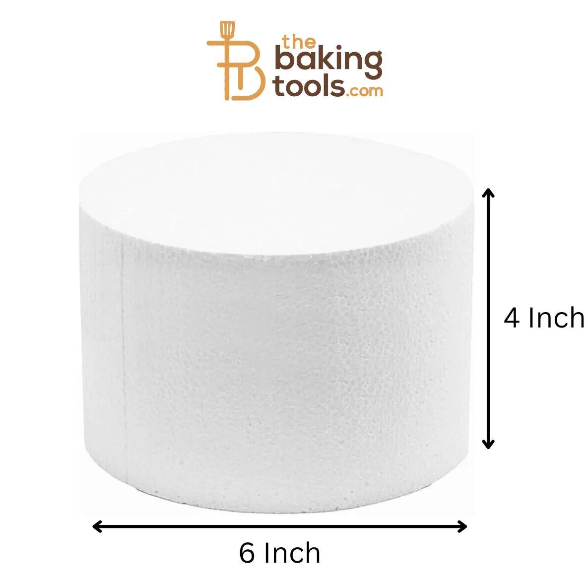 Round Dummy Cake 6 Inch - thebakingtools.com