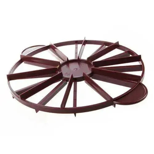 Round Pastry Marker Cake Portion Marker Double-Sided Cake Divider Slice Pie Cake 10/12 Piece Equal Portion Marker For Perfect Triangle Pastry Shapes - thebakingtools.com