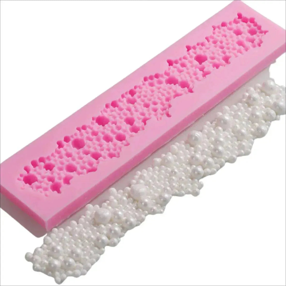 Round Pearl Bubble Silicone Fondant Gum Paste Mat Mould - Bubble 1 - thebakingtools.com