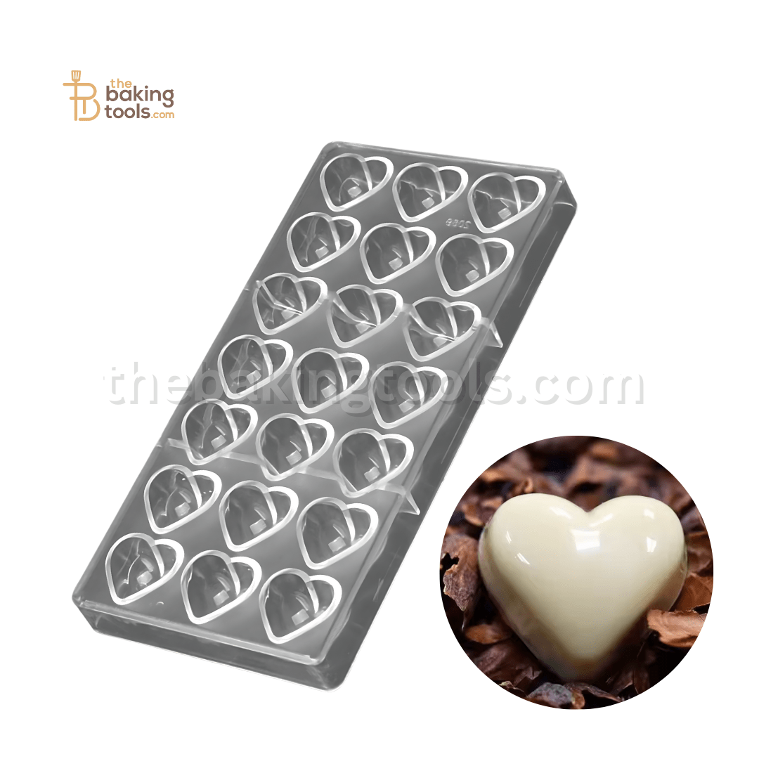 Shunda Polycarbonate Chocolate Mould - 001 - thebakingtools.com