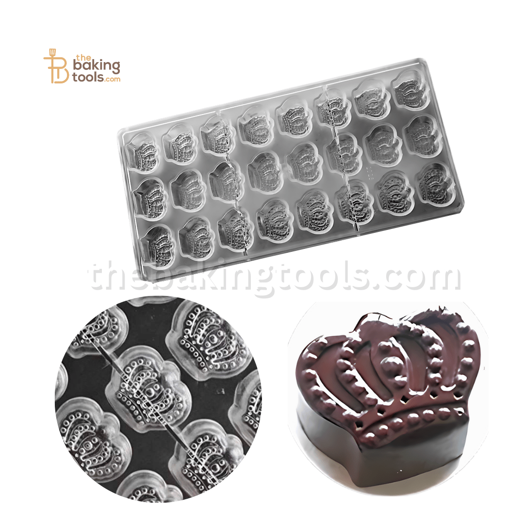 Shunda Polycarbonate Chocolate Mould - 002 - thebakingtools.com