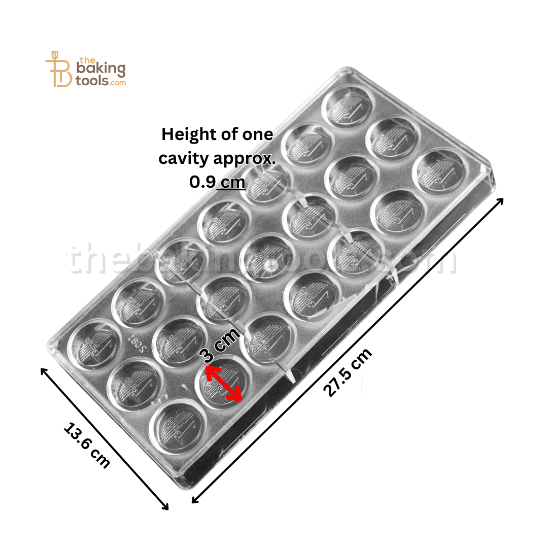 Shunda Polycarbonate Chocolate Mould - 004 - thebakingtools.com