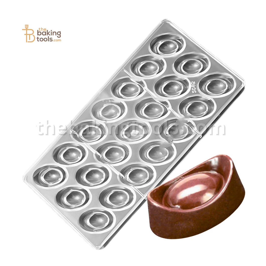 Shunda Polycarbonate Chocolate Mould - 005 - thebakingtools.com