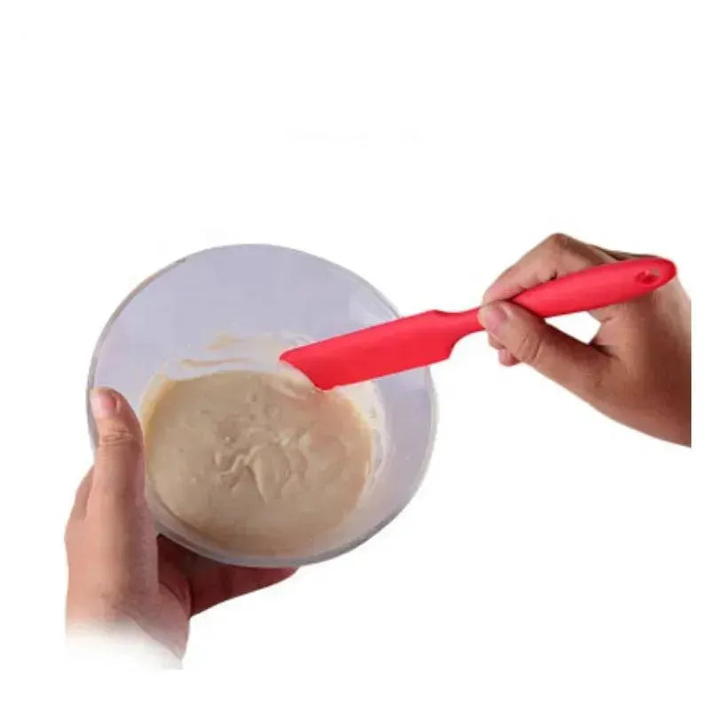 Silicon Palette Knife Mixing Batter Scraper Butter Cake Bread Silicone Spatula - thebakingtools.com