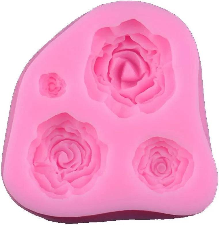 SILICONE FONDANT GUM PASTE MOULD - FLOWER 01 - thebakingtools.com