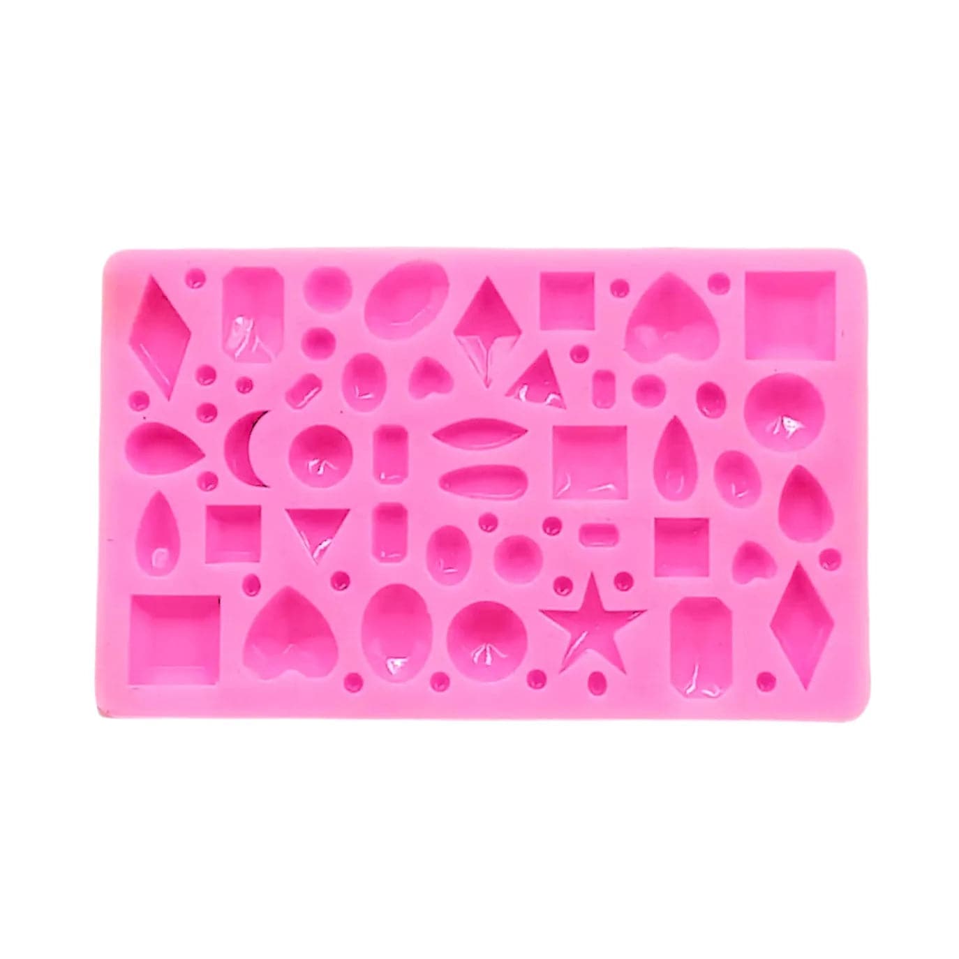 SILICONE FONDANT GUM PASTE MOULD - GEMS 01 - thebakingtools.com