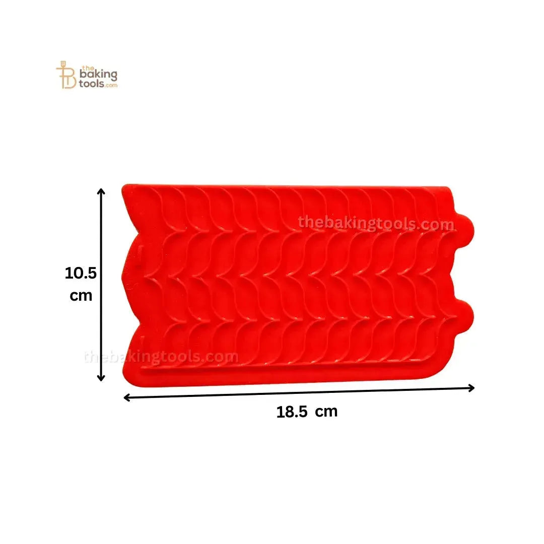 Silicone Onlays Fondant Cake Decoration Lace Mat - 005 - thebakingtools.com
