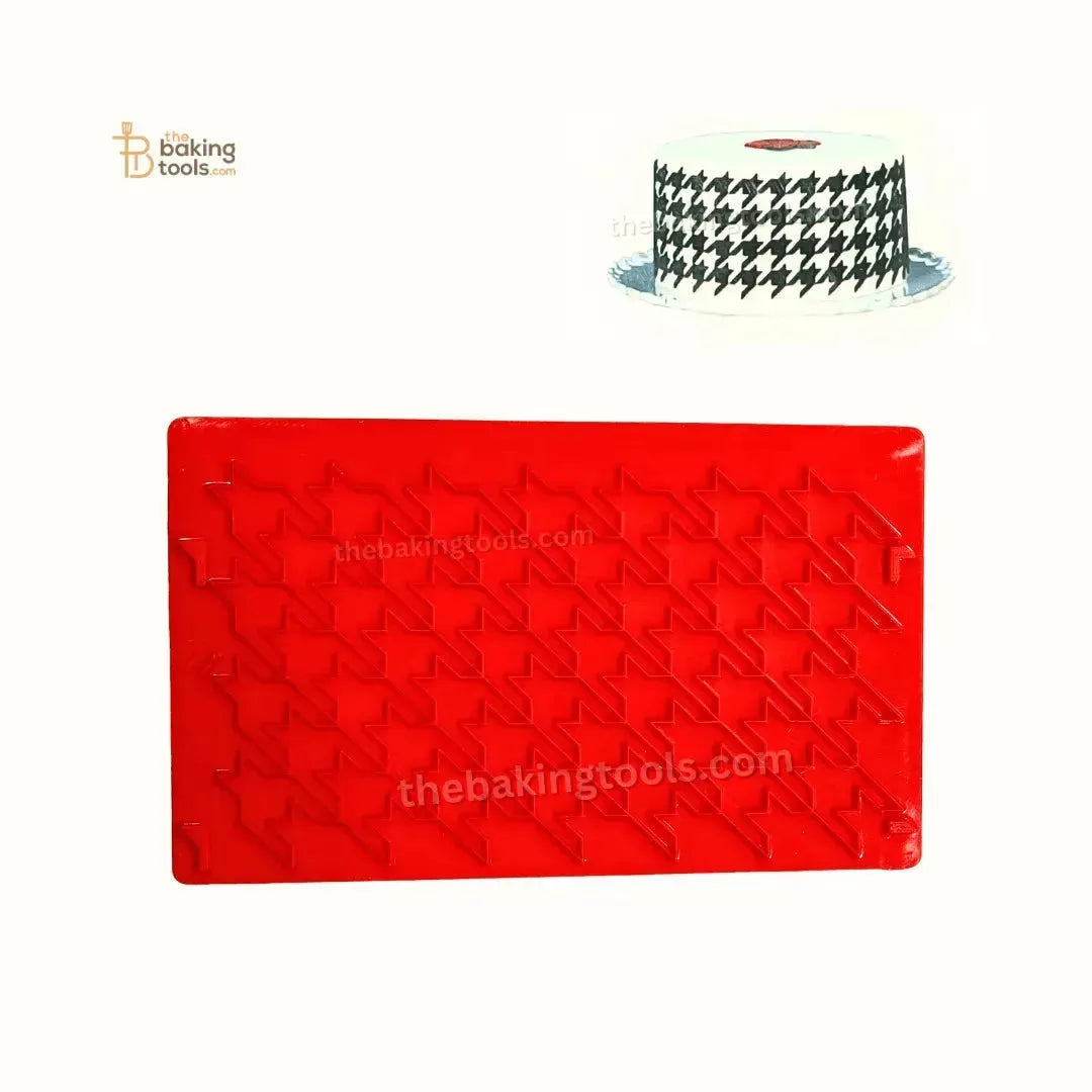 Silicone Onlays Fondant Cake Decoration Lace Mat - 009 - thebakingtools.com