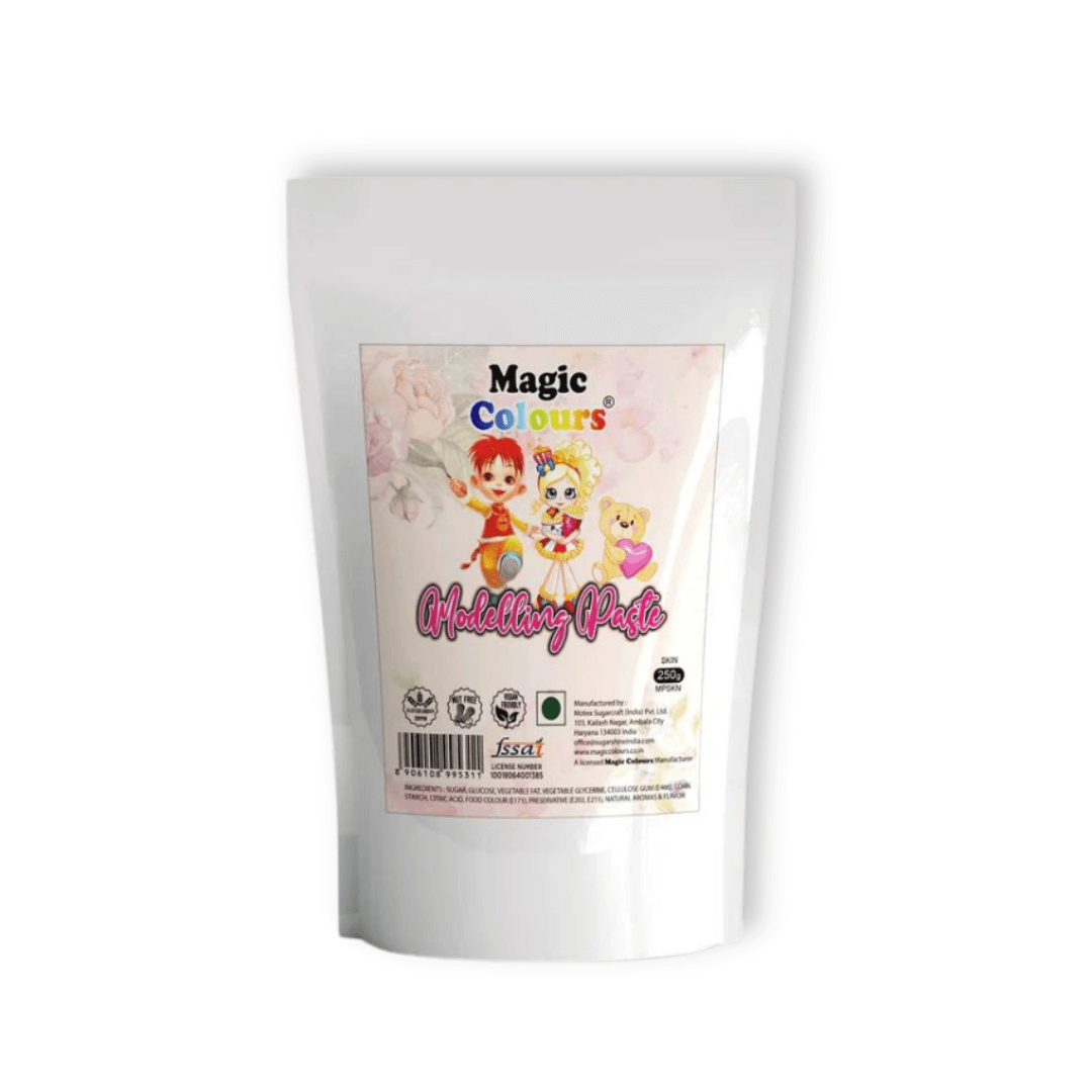 Skin Colour Modelling Paste For Cakes by Magic Colours 250 Gram - thebakingtools.com