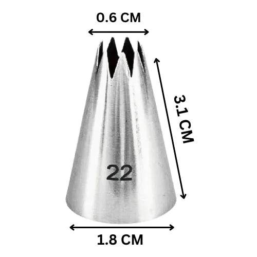 SMALL NOZZLE 22 - thebakingtools.com