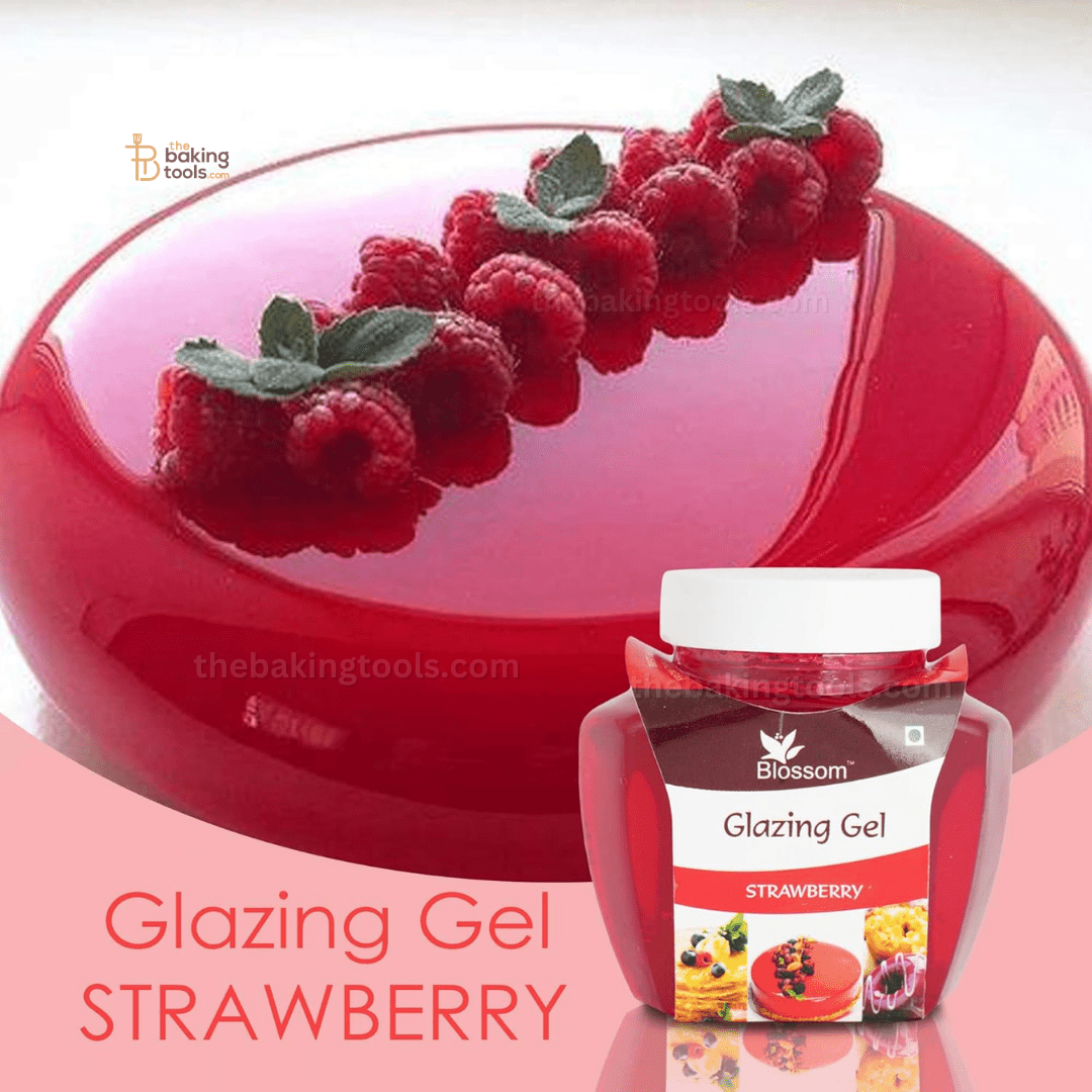 Strawberry Glaze Blossom Glazing Gel - 250 Gram - thebakingtools.com