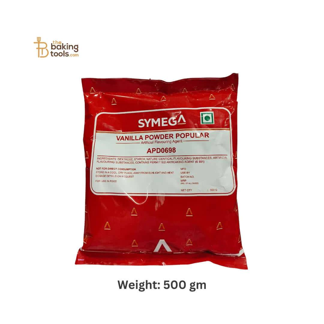 Symega Vanilla Flavour Powder 500 Gram - thebakingtools.com