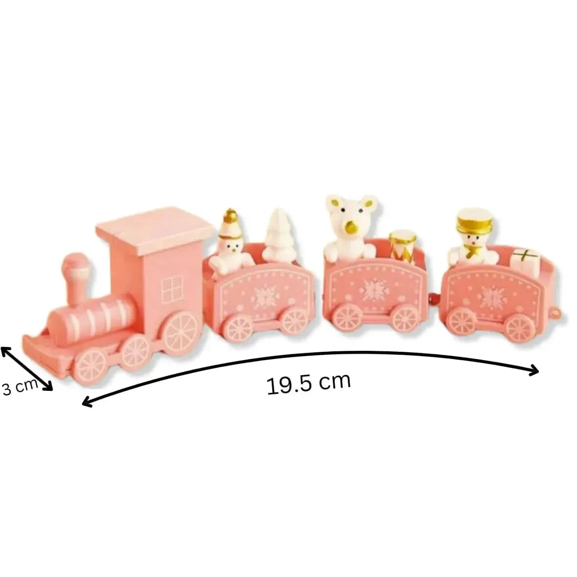 Toy Train Cake Topper - Pink - thebakingtools.com