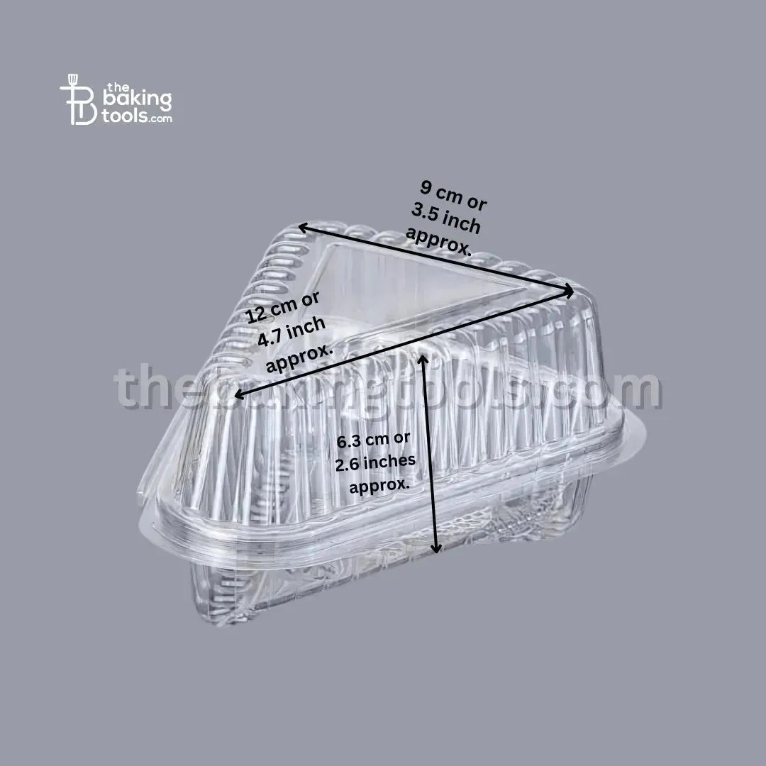 Triangle Pastry Tray | Triangular Pastry Box (Pack of 25) (No COD) - thebakingtools.com