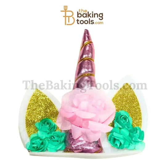 Unicorn Horn Cake Toppers-Pink - thebakingtools.com