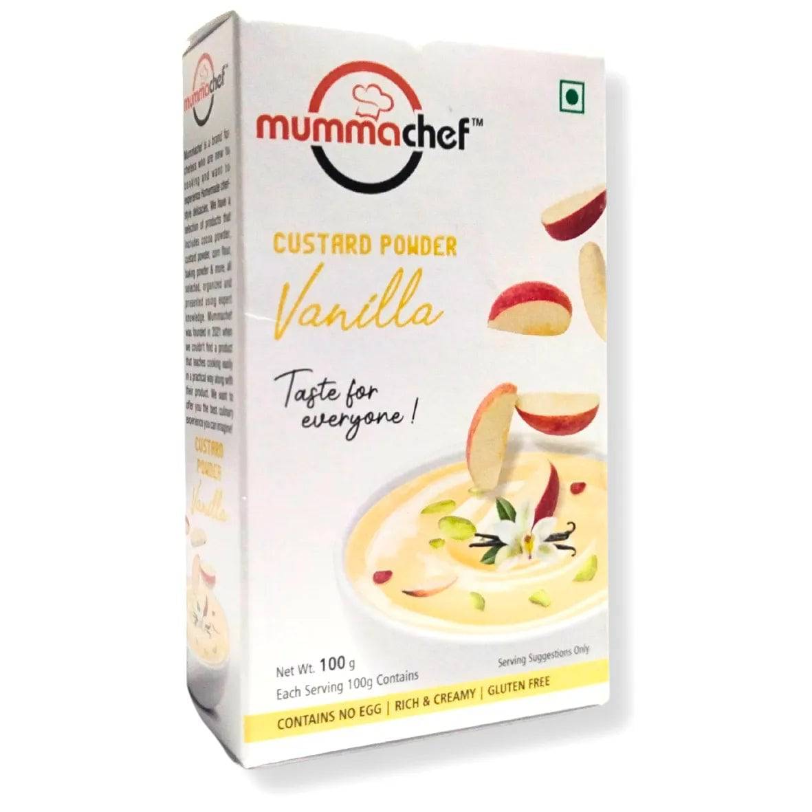 Vanilla Custard Powder 100 Grams | Mummachef Vanilla Custard Powder - thebakingtools.com