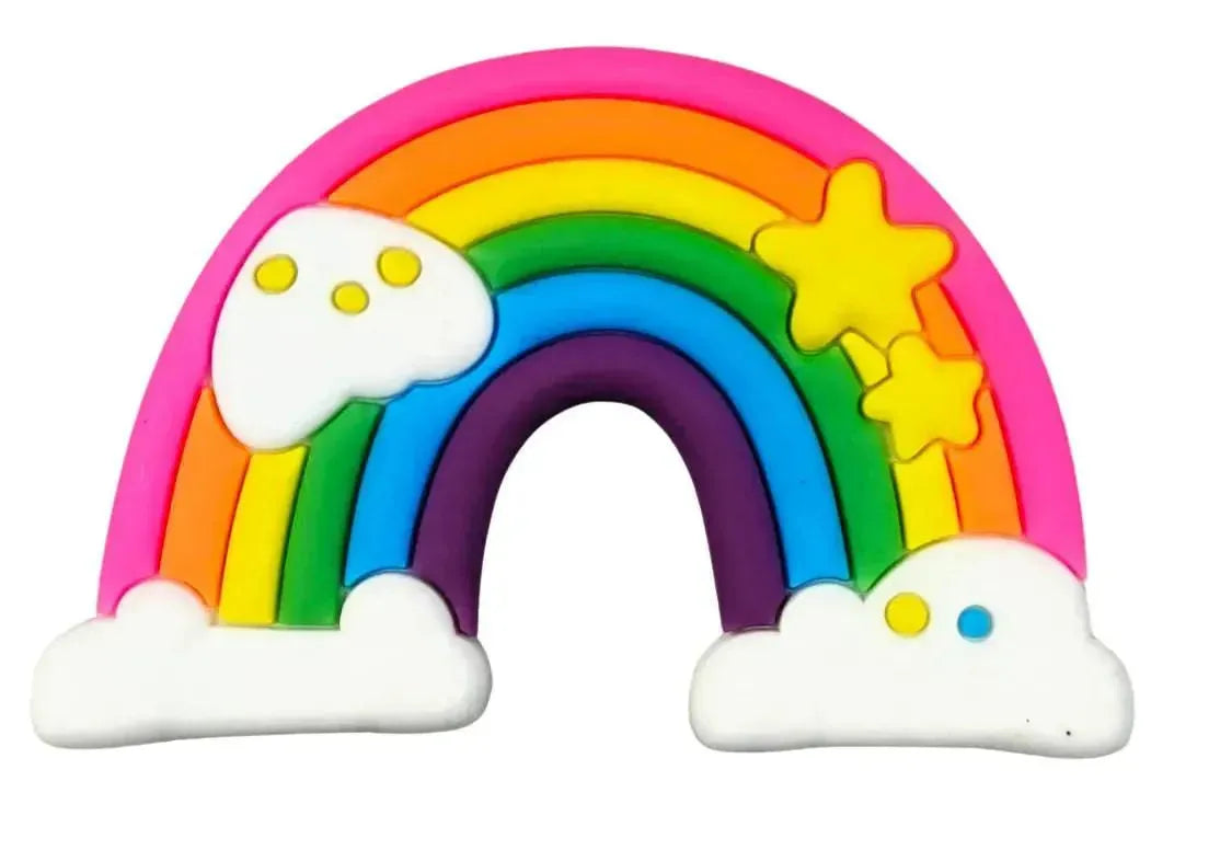 Silicone Rainbow Cake Topper (9cm x 5cm) - 3 - thebakingtools.com