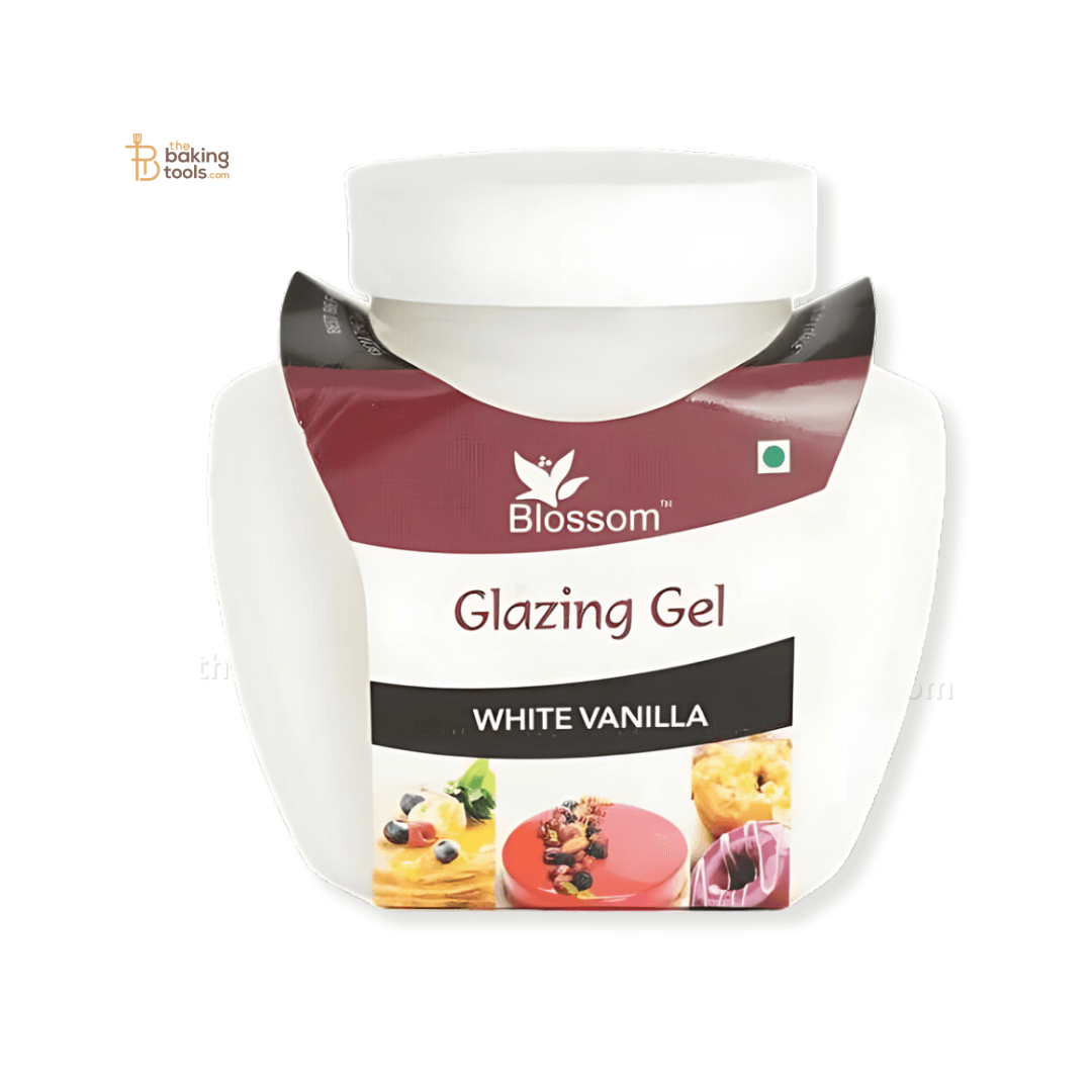 White Vanilla Glaze Blossom Glazing Gel - 250 Gram - thebakingtools.com