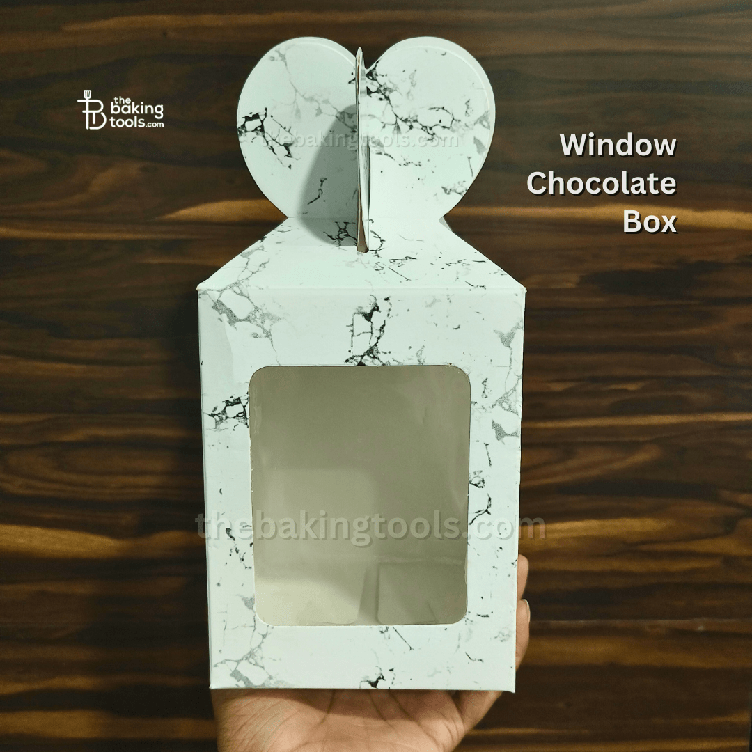 Window Chocolate Boxes - 002 | Pack of 10 - thebakingtools.com