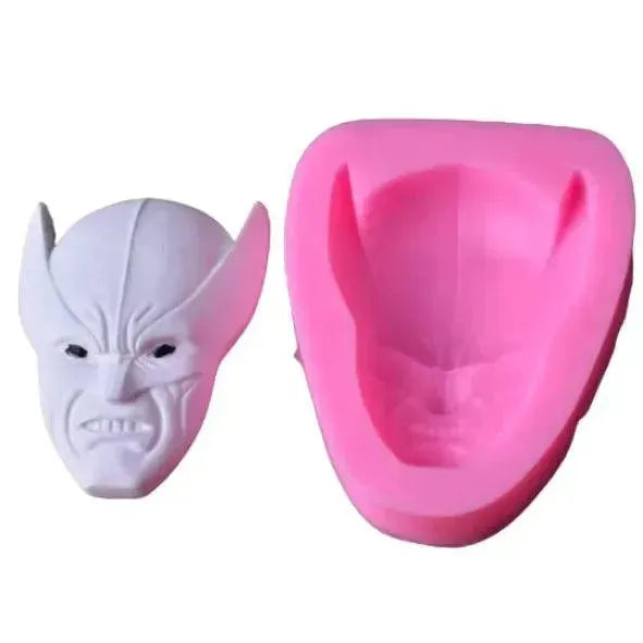 Wolverine Shape - Silicone Fondant Gum Paste Mould - thebakingtools.com