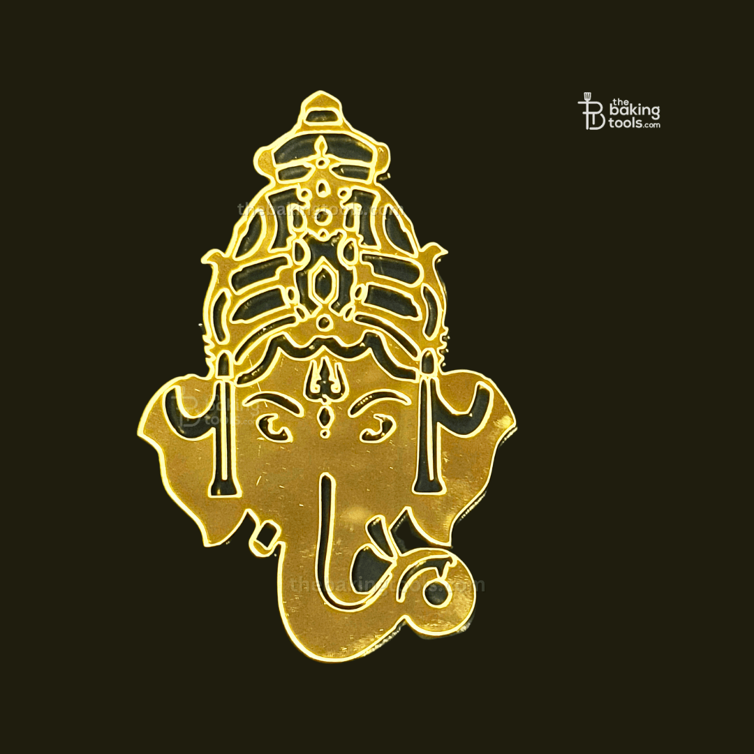 Lord Ganpati Acrylic Cutout - 002 - thebakingtools.com