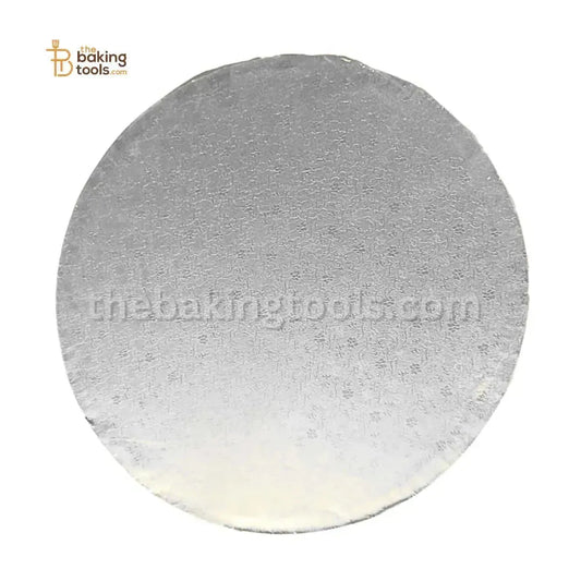 Round Golden And Silver Drum Board 14 inch (Pack of 5) - thebakingtools.com