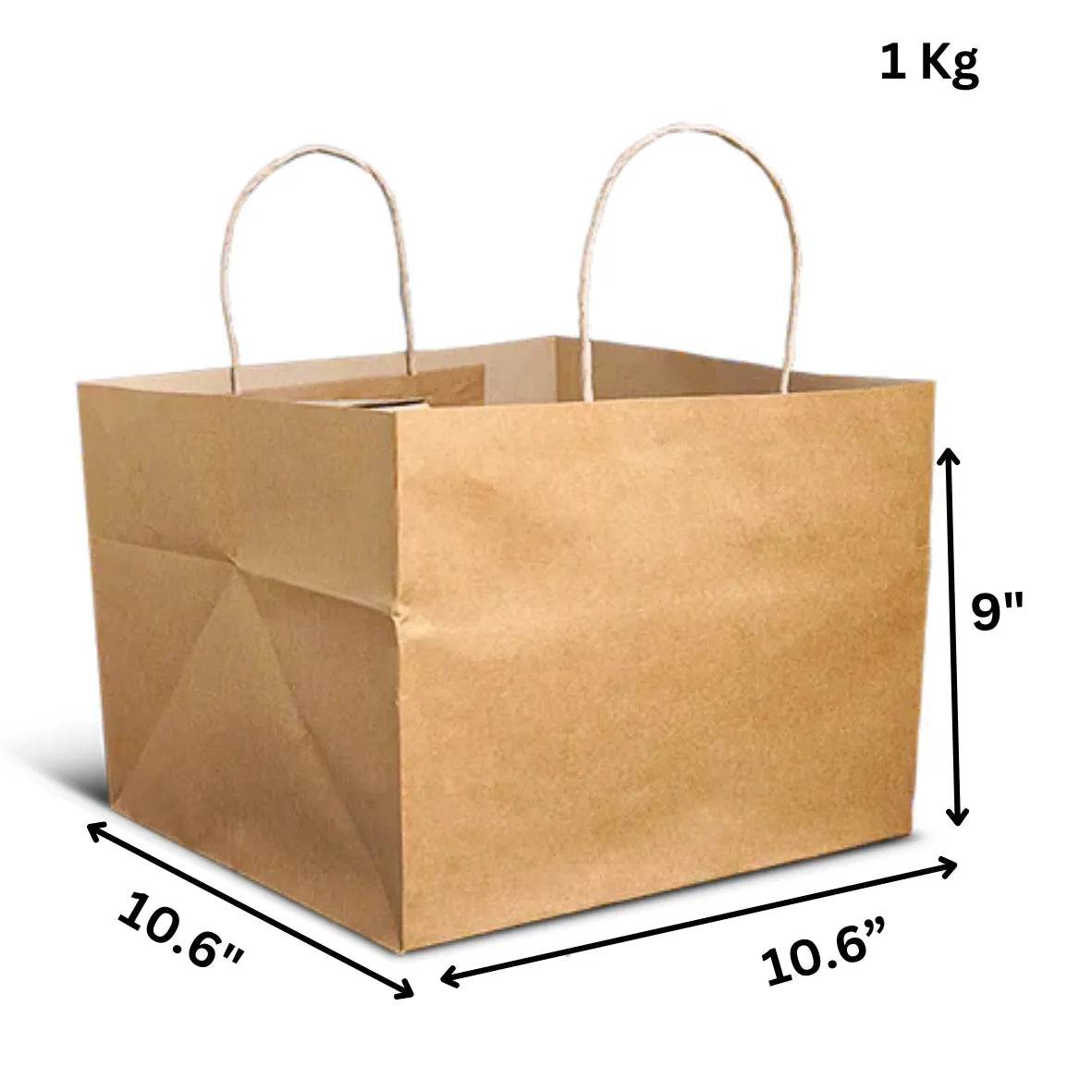 Paper Bag 1 kg Capacity - thebakingtools.com