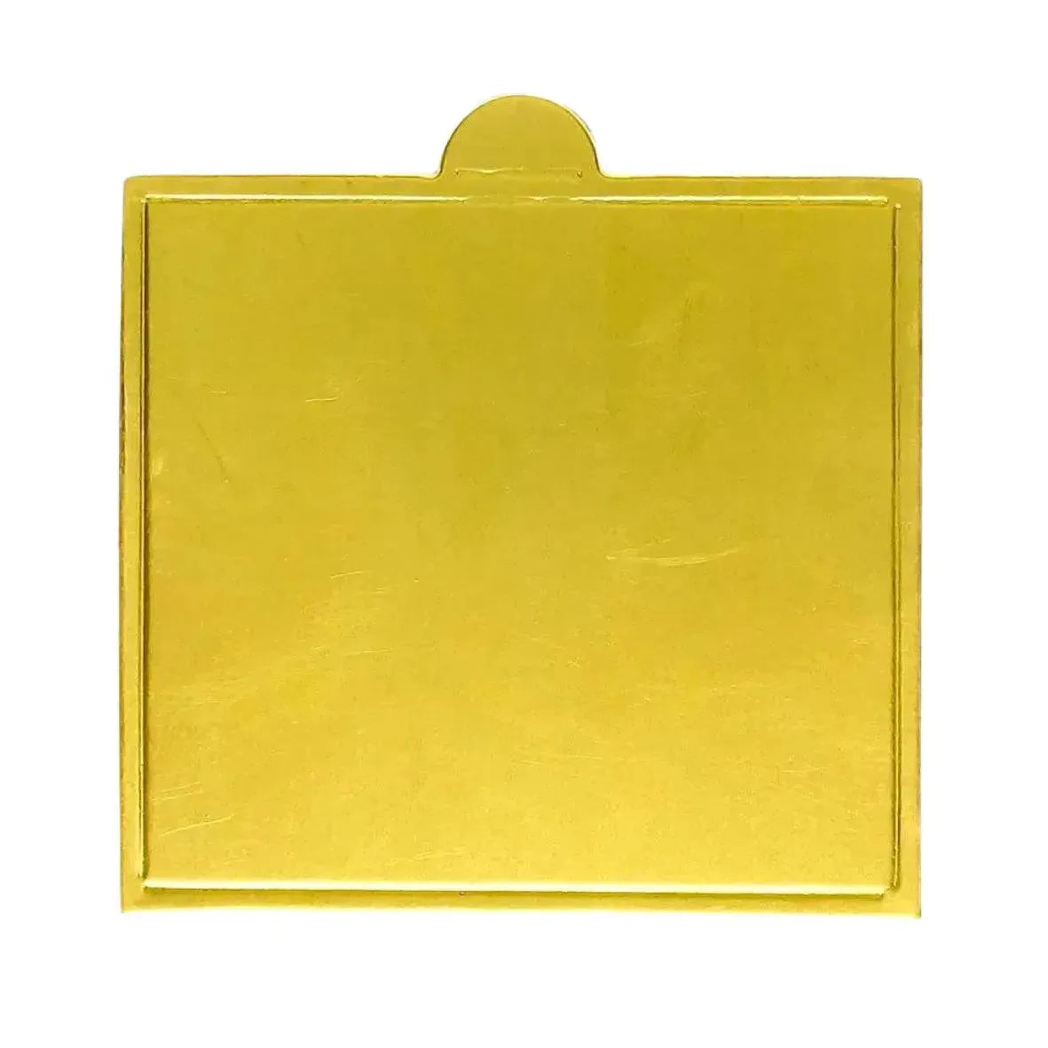 Square Pastry Base (Pack of 100) | For Brownies, Cupcakes, Mini Cakes - thebakingtools.com