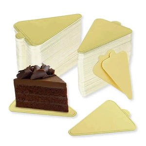 Triangle Cake, Pastry Base 100 Pc | Serving Cake Slices