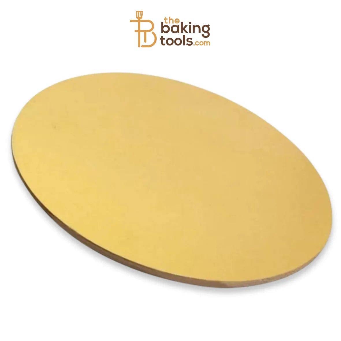 Golden Dial (MDF Board) For 1kg Cake For 10X10 Inch Box - thebakingtools.com