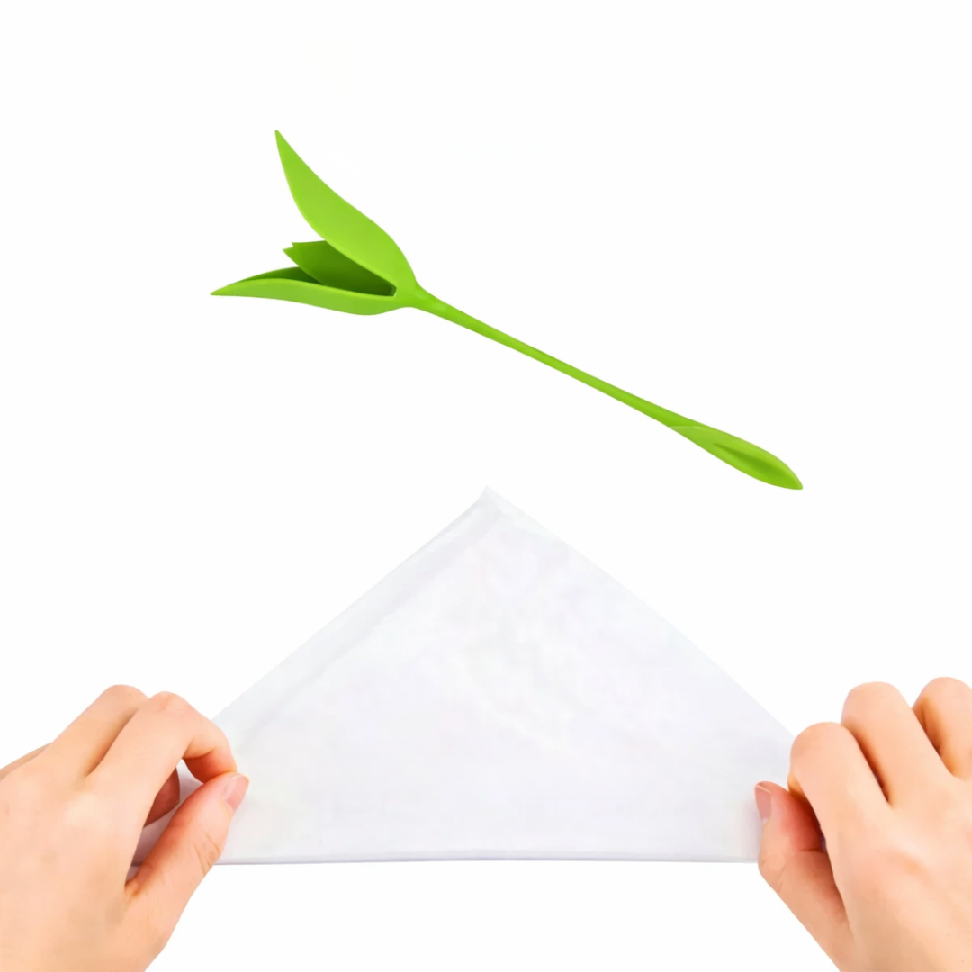 Flower Napkin Holder - Pack of 4