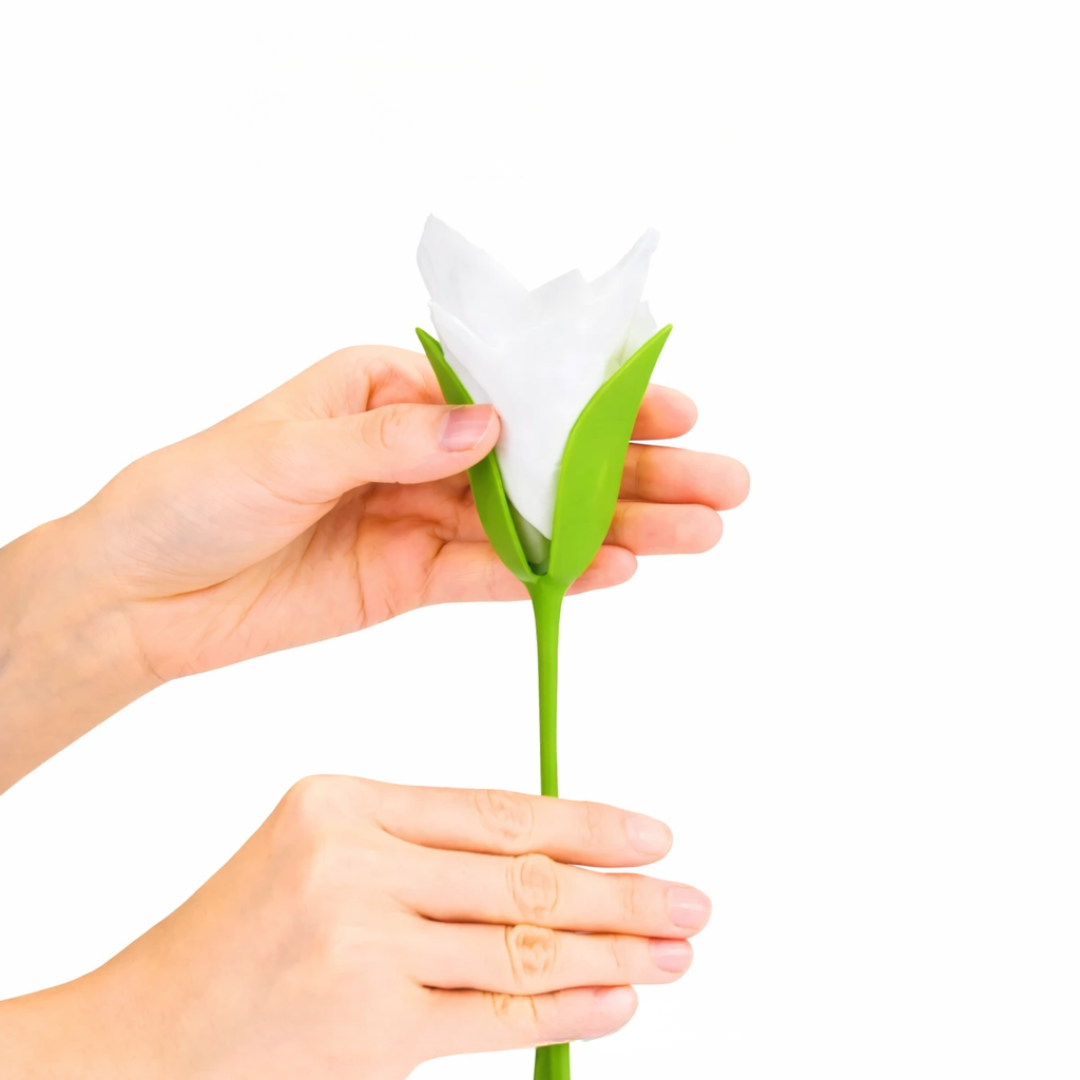 Flower Napkin Holder - Pack of 4