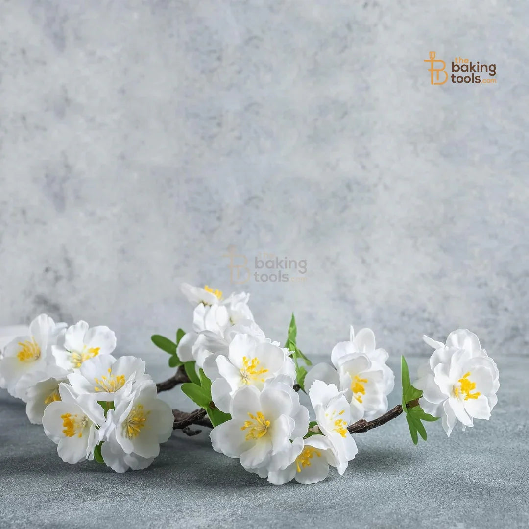 Yellow - 150 Pcs Double Headed Pearlized Artificial Flower Stamens Pollens – 5.5cm for Sugar Flowers, Cake Decoration & Craft Making